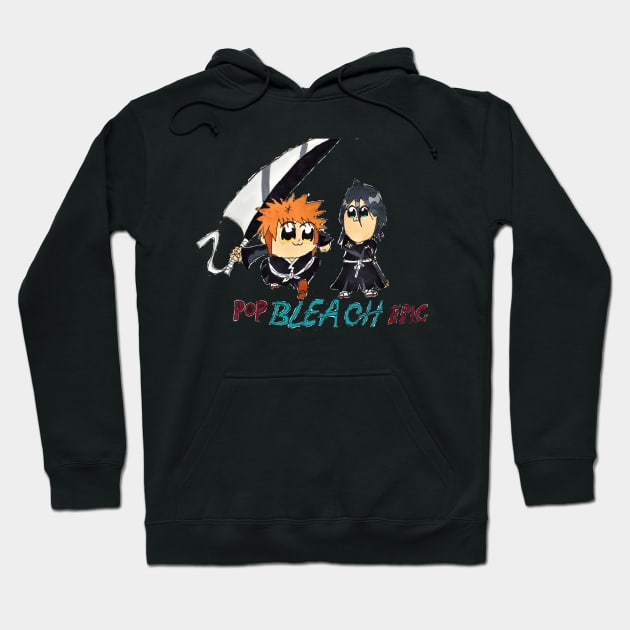 Pop Bleach Epic cosplay Hoodie by animeis4life